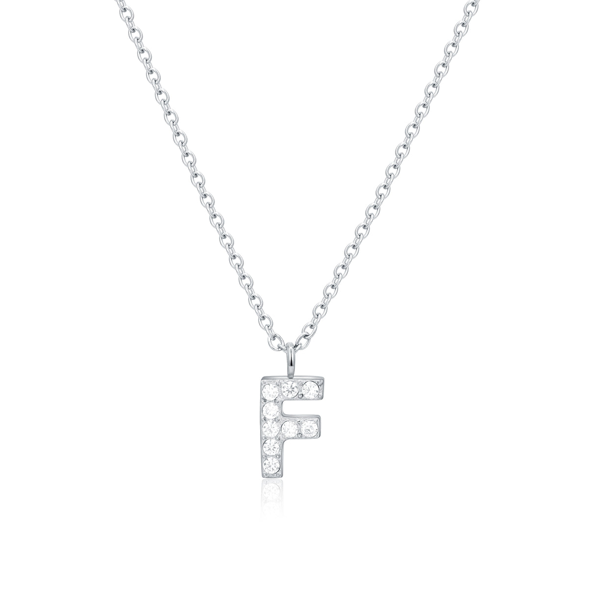 Personal Cristalli – Collana lettera con cristalli