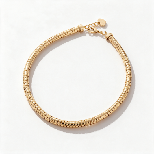 Gisel – Collana girocollo dorata – foto catalogo