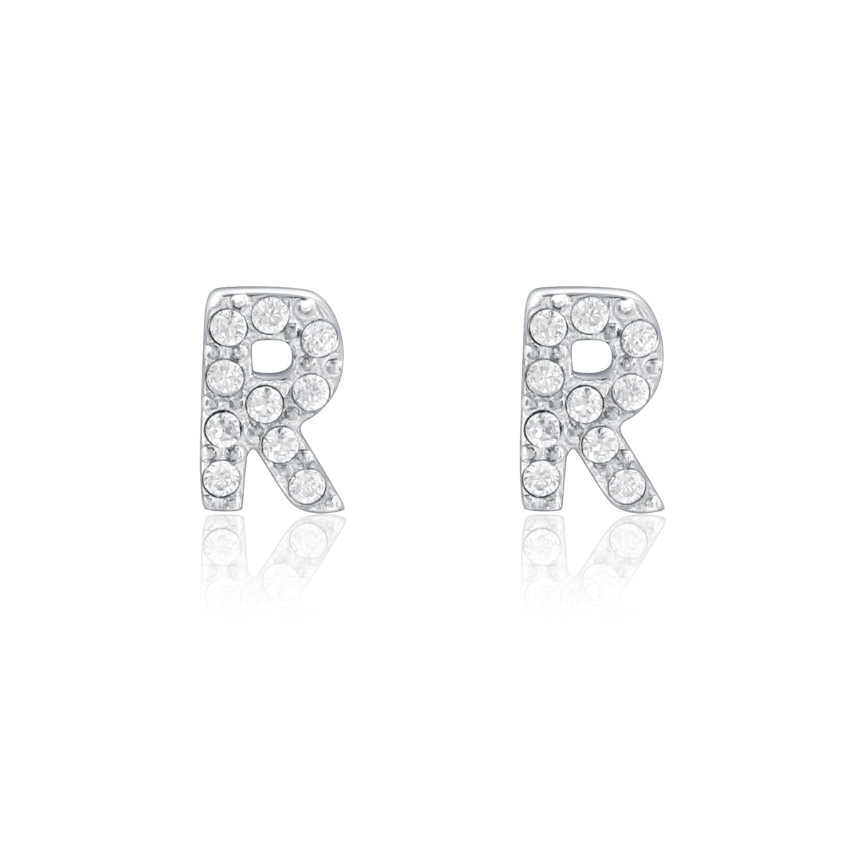 Personal Cristalli – Orecchini lettera con cristalli