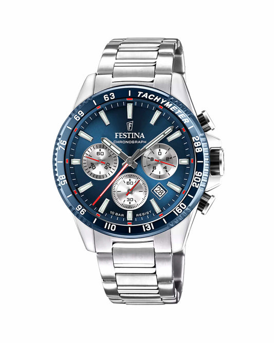 Timeless Chronograph – Orologio cronografo blu