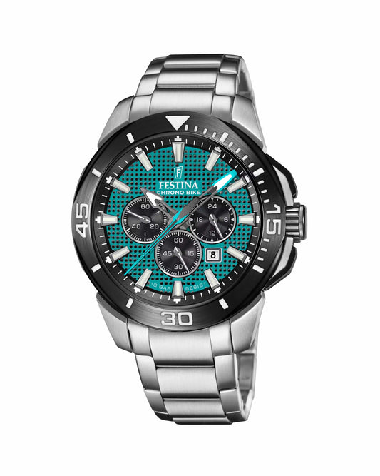 Chrono Bike – Orologio cronografo blu