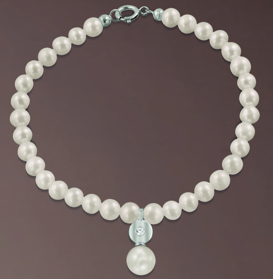 Osaka BR-DIAMOND 002: dettaglio originale del produttore, disco e perla pendente