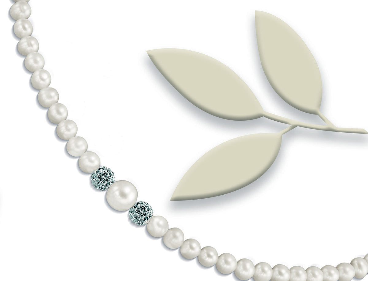 Osaka CL-LUXURY 004: dettaglio originale del produttore, composizione di perle ed elementi brillanti