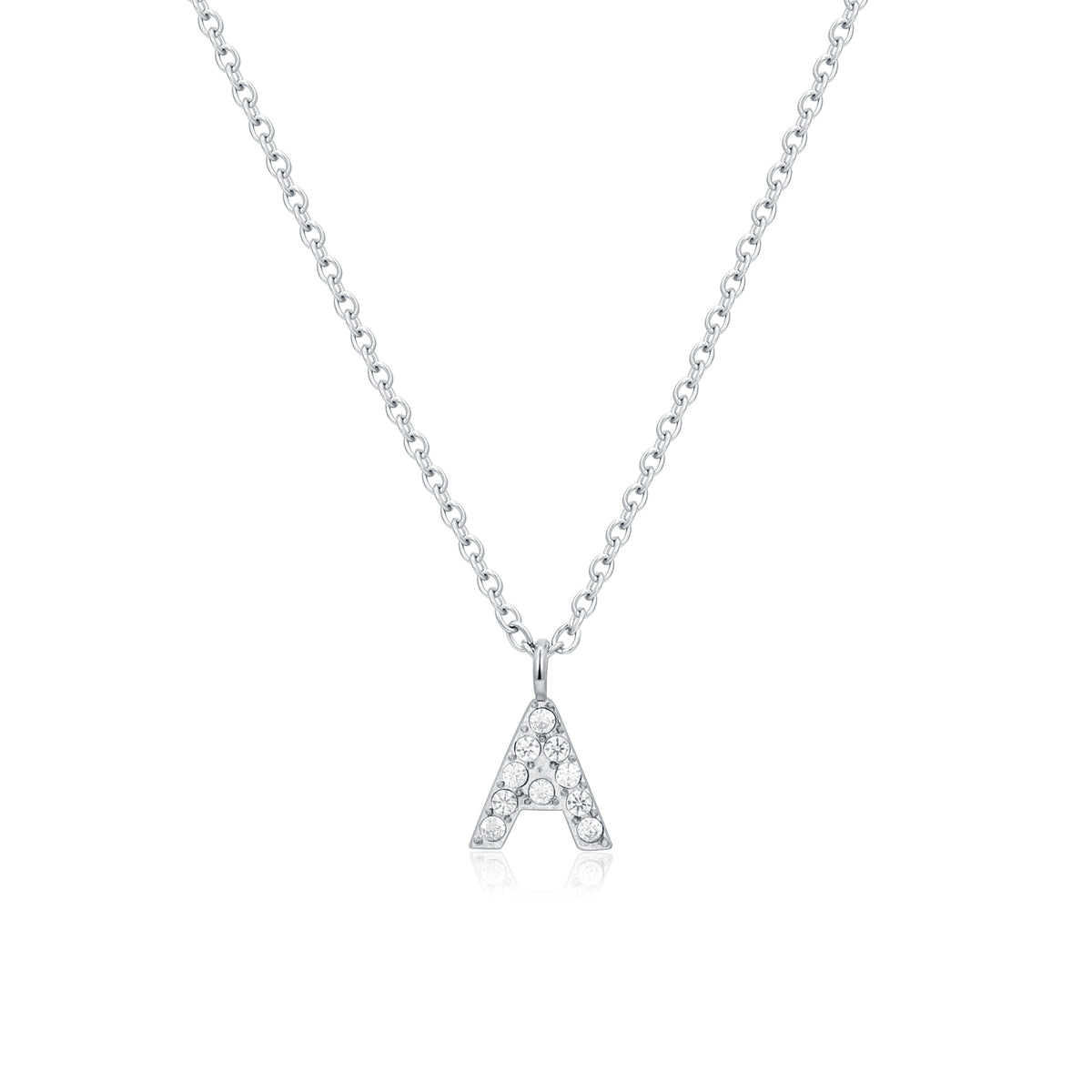 Personal Cristalli – Collana lettera con cristalli