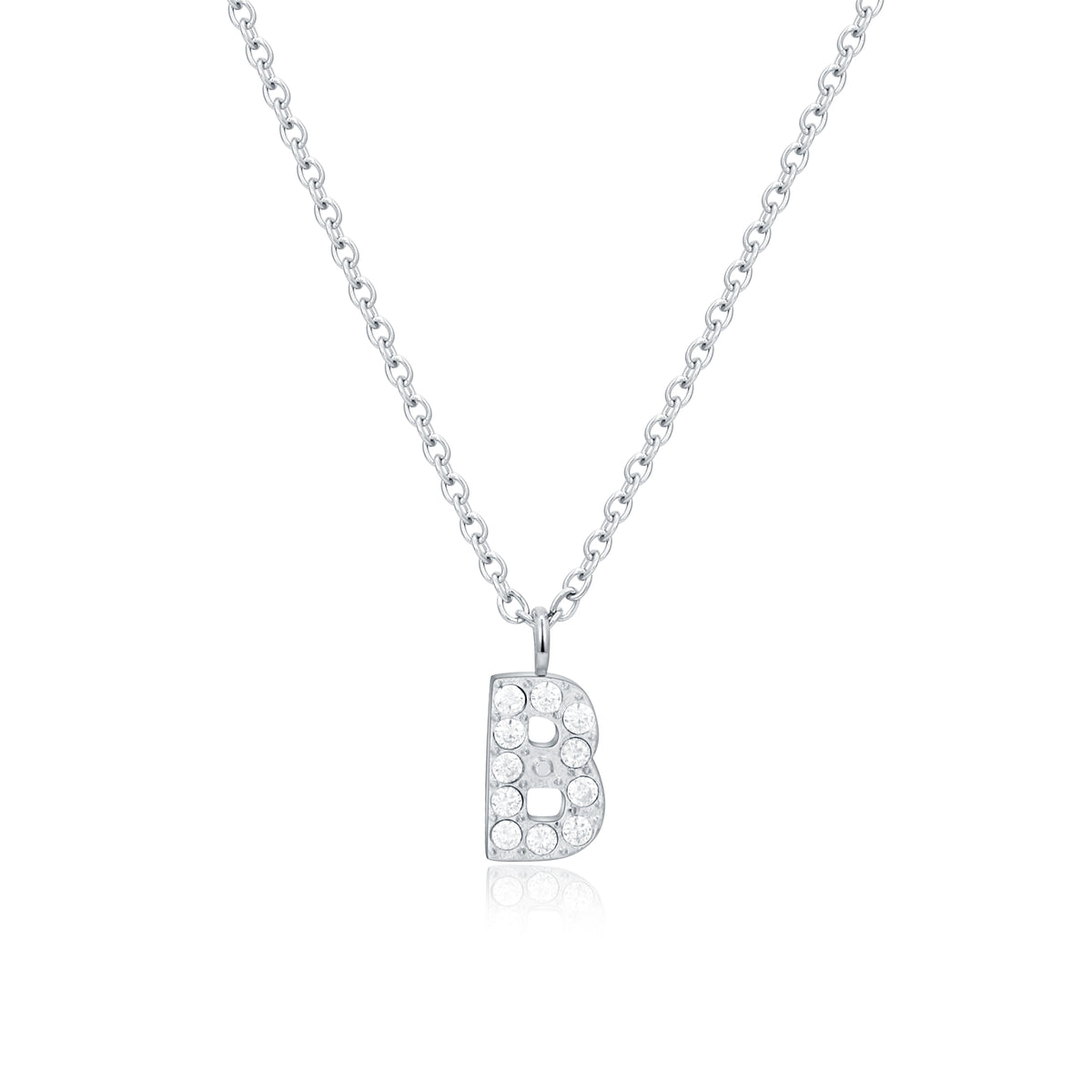 Personal Cristalli – Collana lettera con cristalli