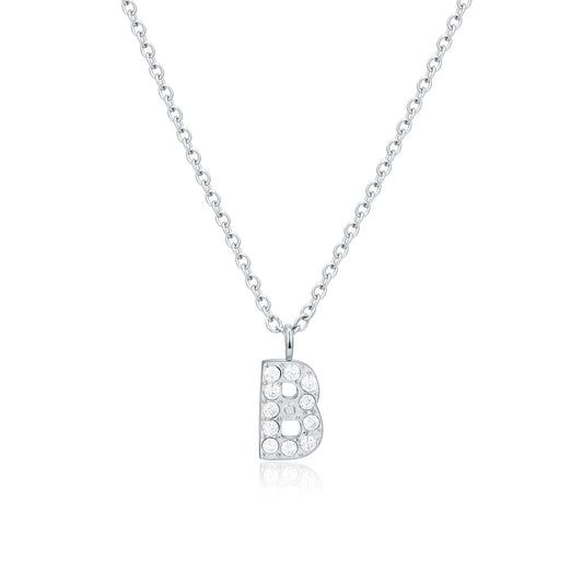 Personal Cristalli – Collana lettera con cristalli
