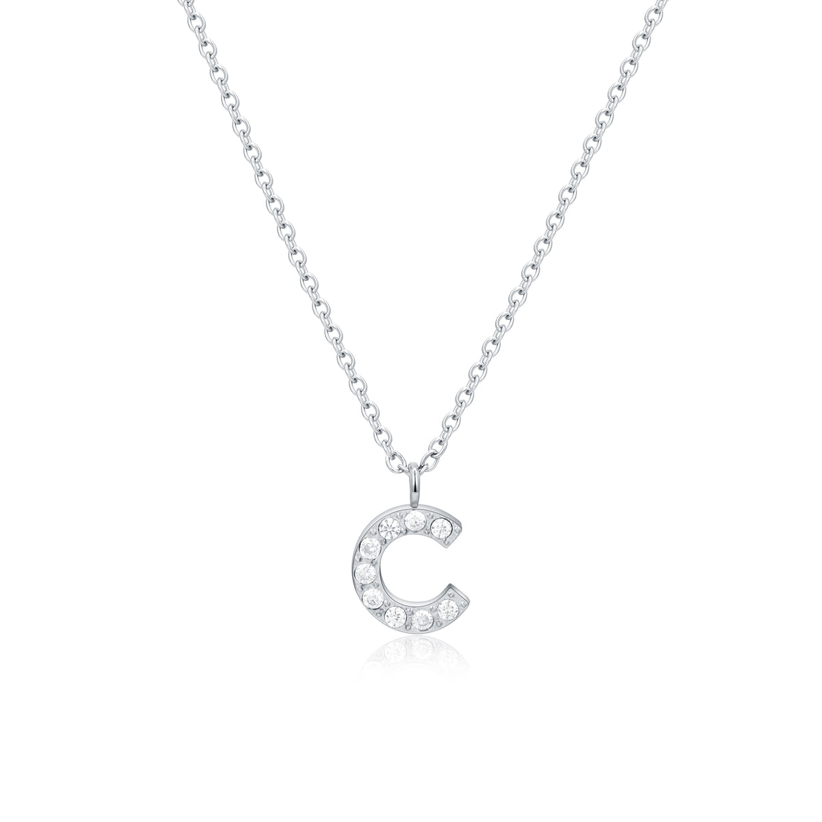 Personal Cristalli – Collana lettera con cristalli