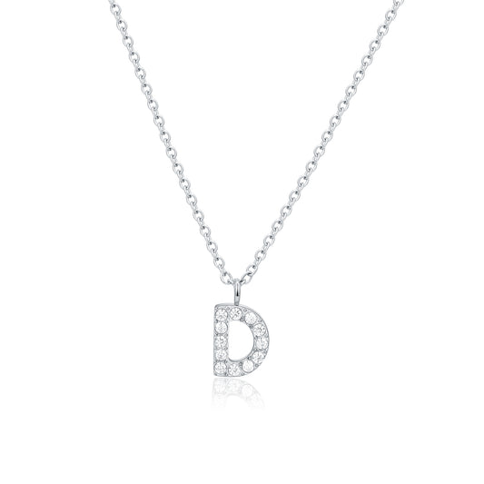 Personal Cristalli – Collana lettera con cristalli