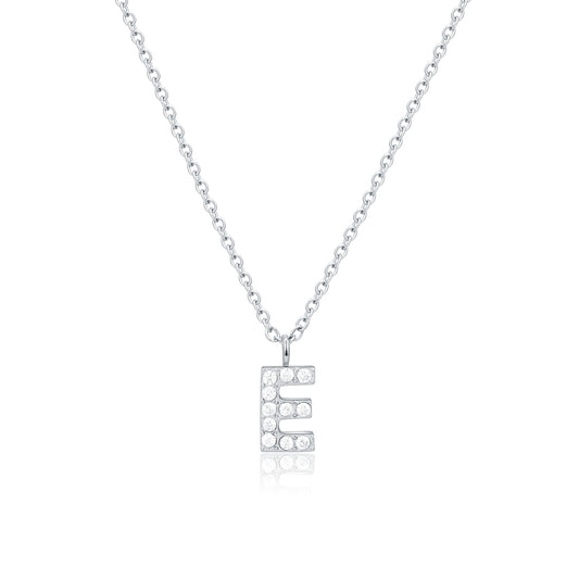 Personal Cristalli – Collana lettera con cristalli