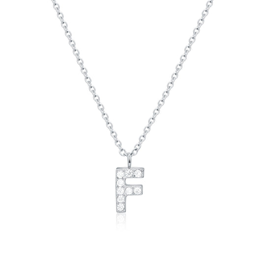 Personal Cristalli – Collana lettera con cristalli