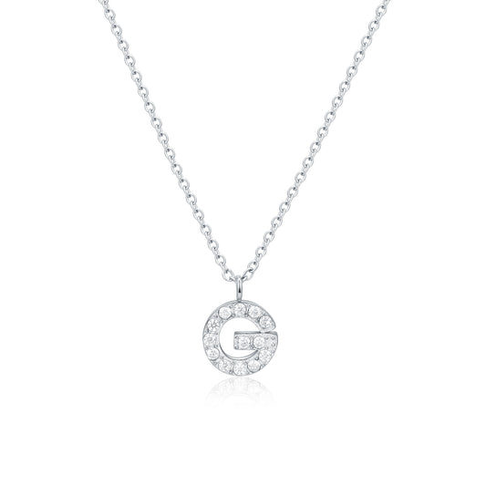 Personal Cristalli – Collana lettera con cristalli