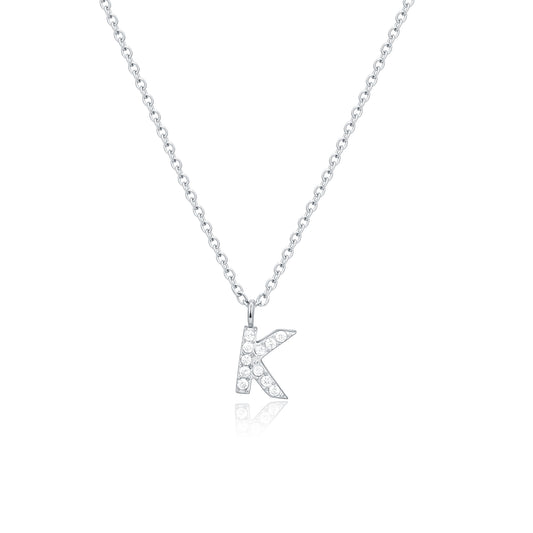 Personal Cristalli – Collana lettera con cristalli
