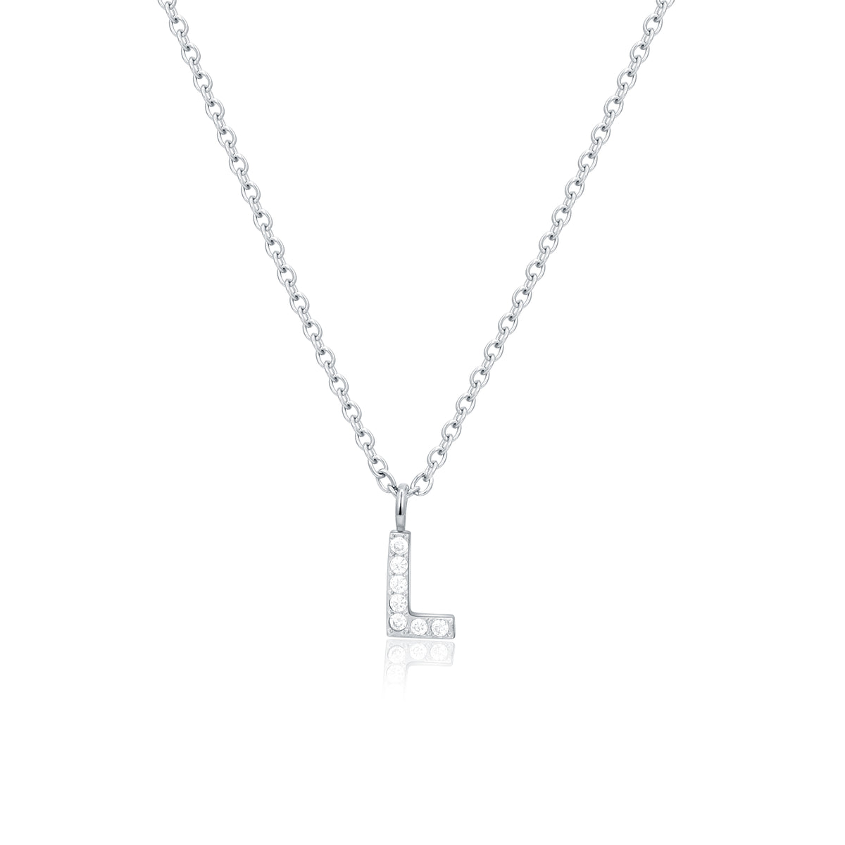Personal Cristalli – Collana lettera con cristalli