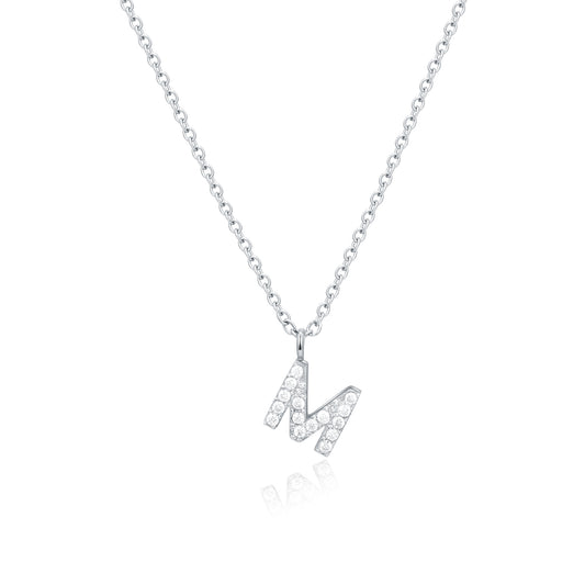 Personal Cristalli – Collana lettera con cristalli
