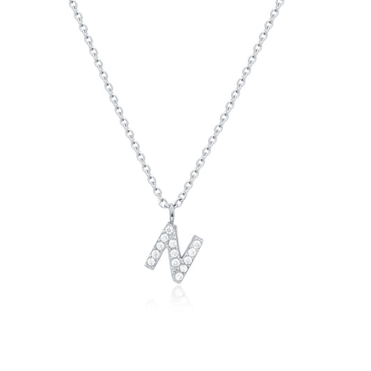 Personal Cristalli – Collana lettera con cristalli