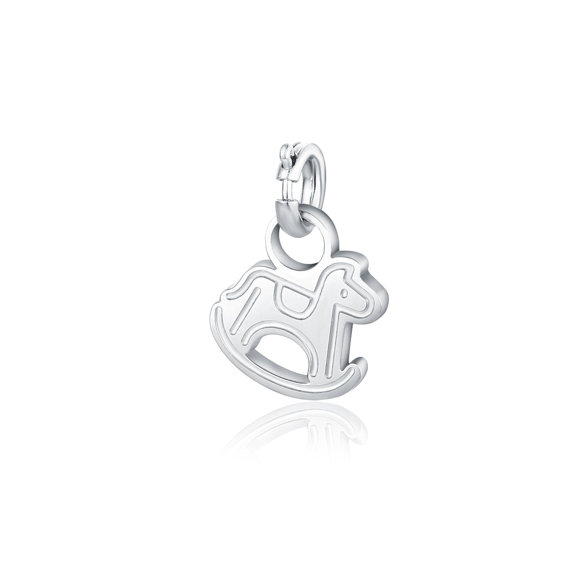 Vita – Mini charm cavallo a dondolo