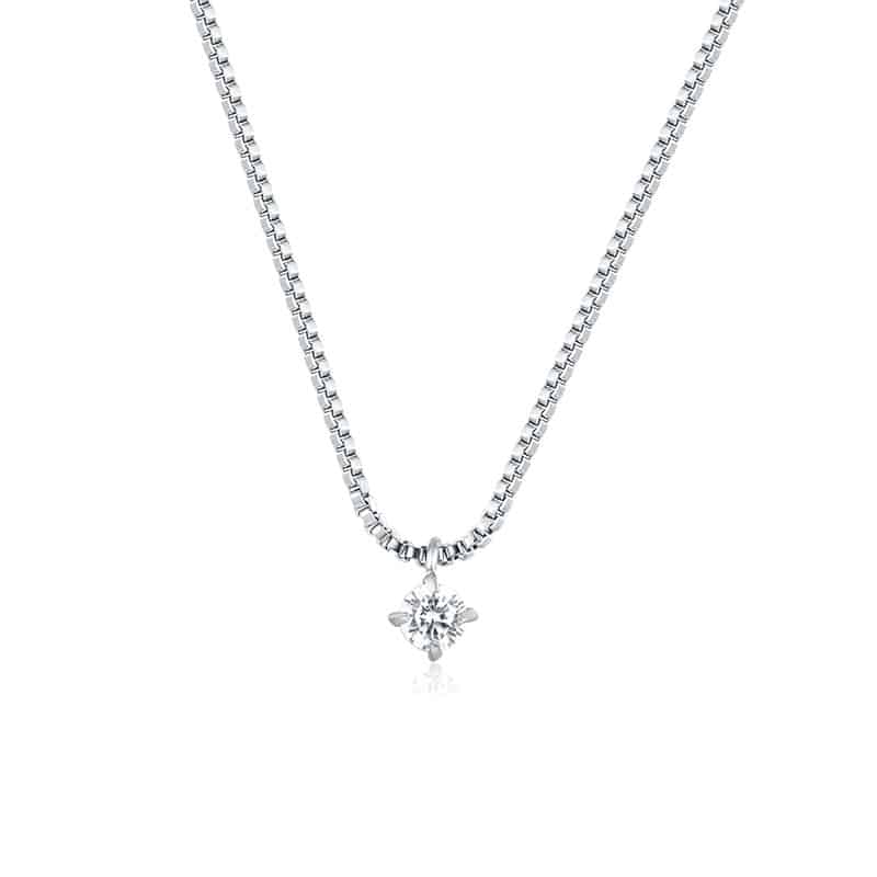 Brand Gioielli collana tennis punti luce 3 mm