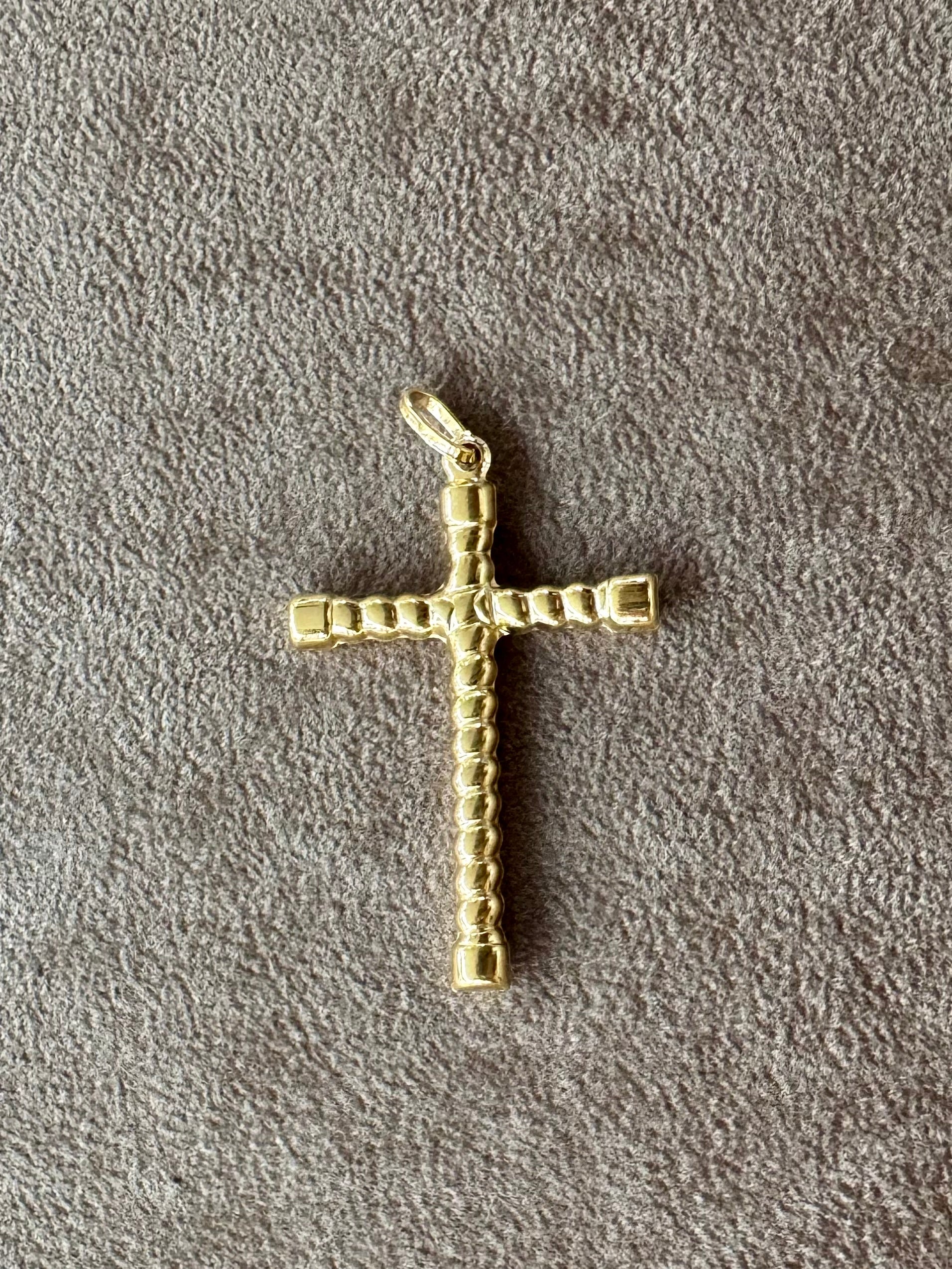 Ciondolo Croce in Oro 18kt
