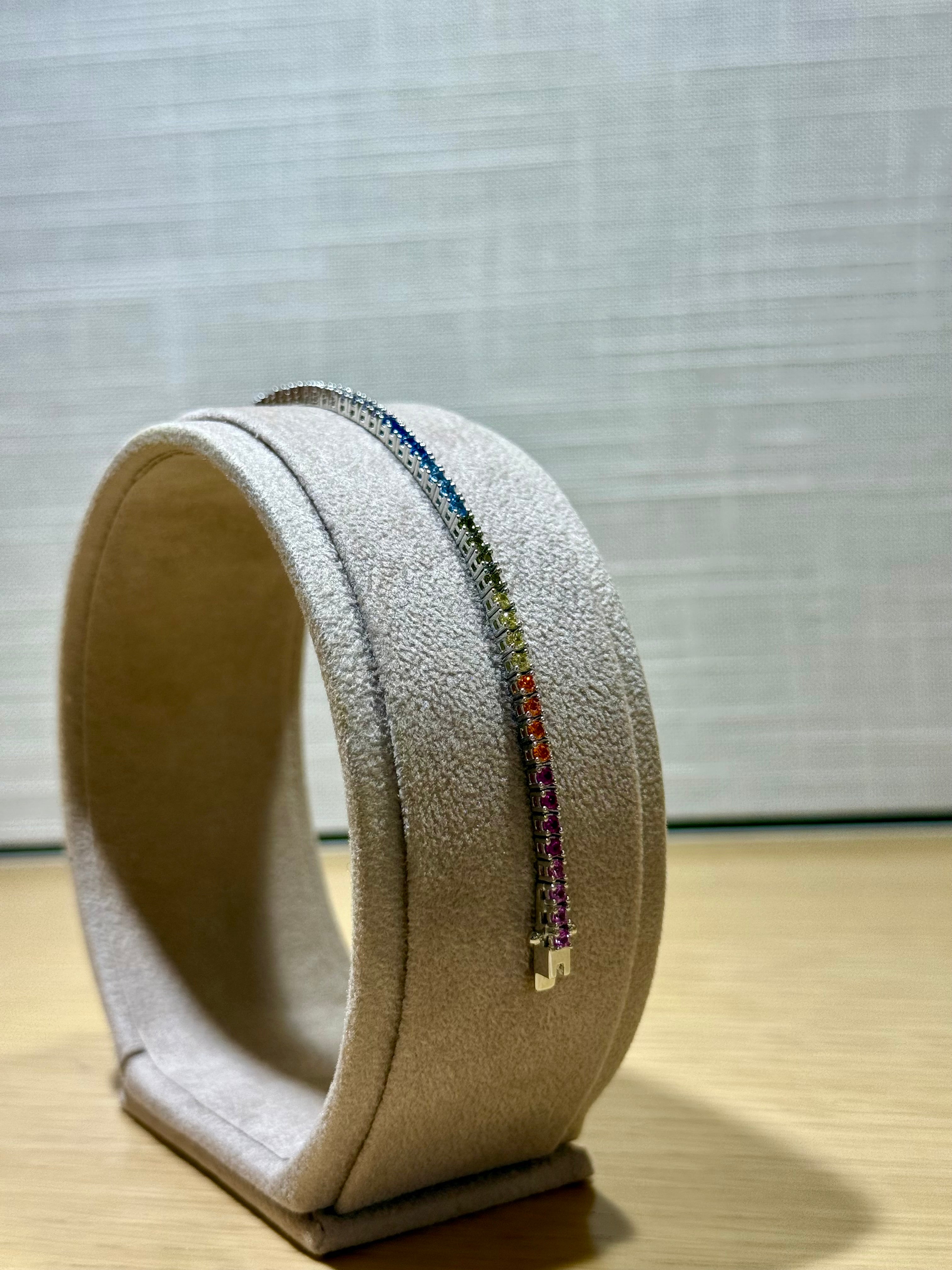 Tennis Arcobaleno in Argento