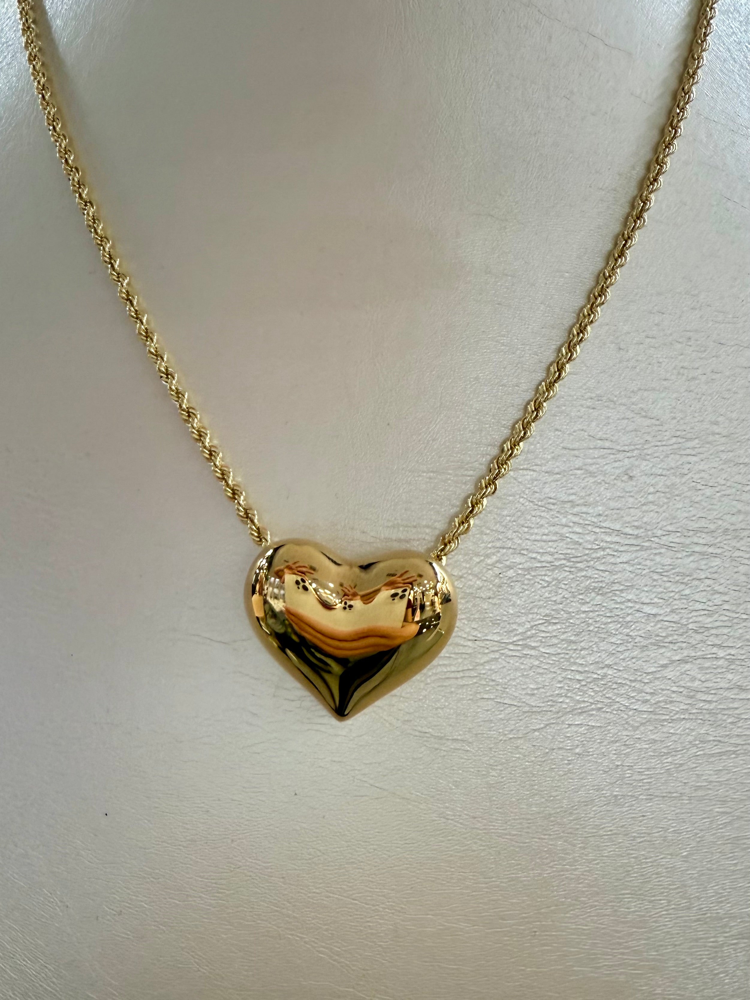 Collana Cuore Grande con Funetta