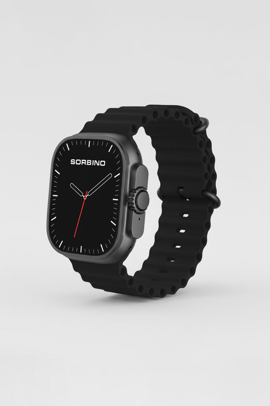 Sorbino Smartwatch & Pods 4.0 – smartwatch Nero con cinturino nero