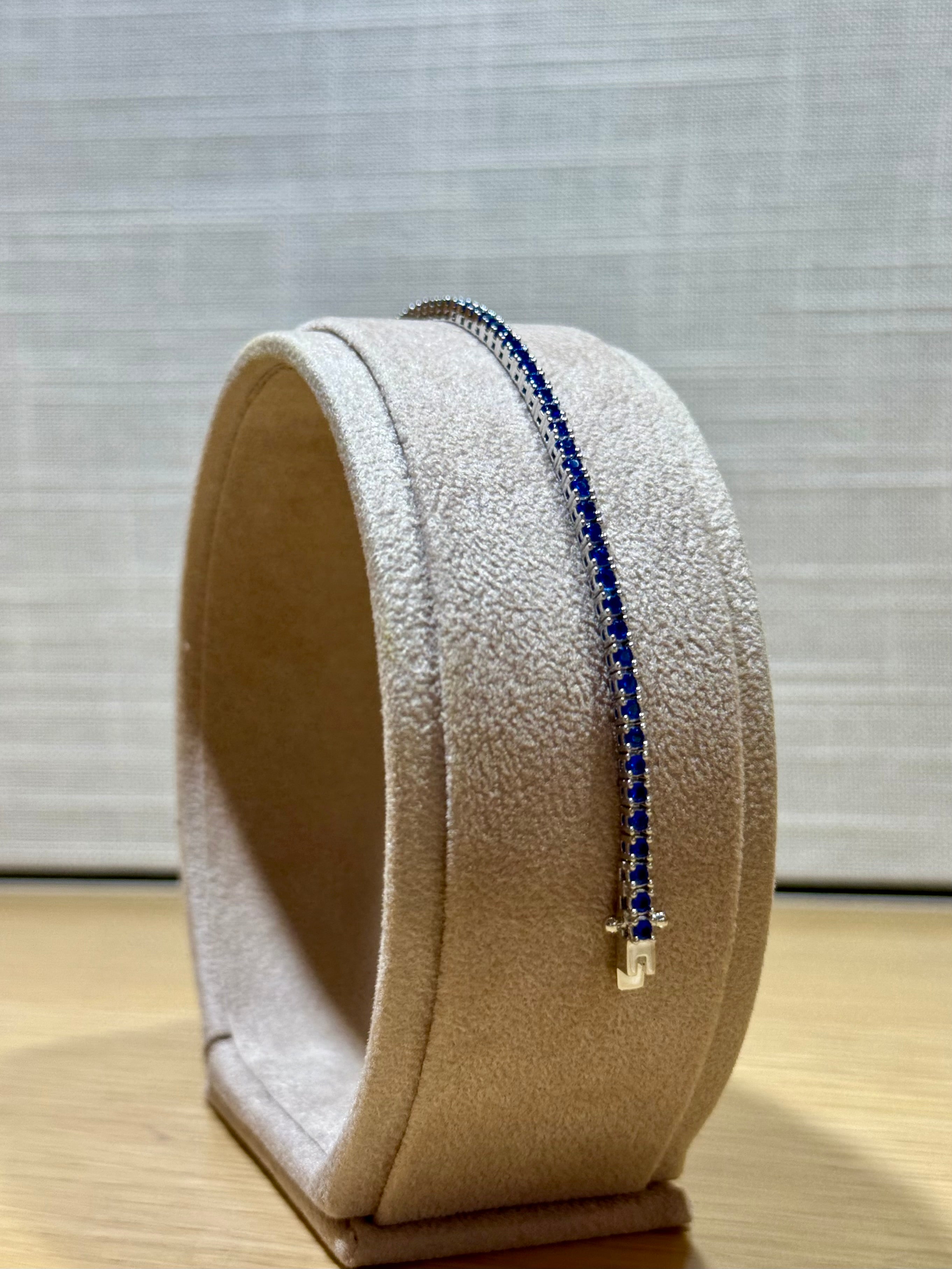 Tennis Blu in Argento