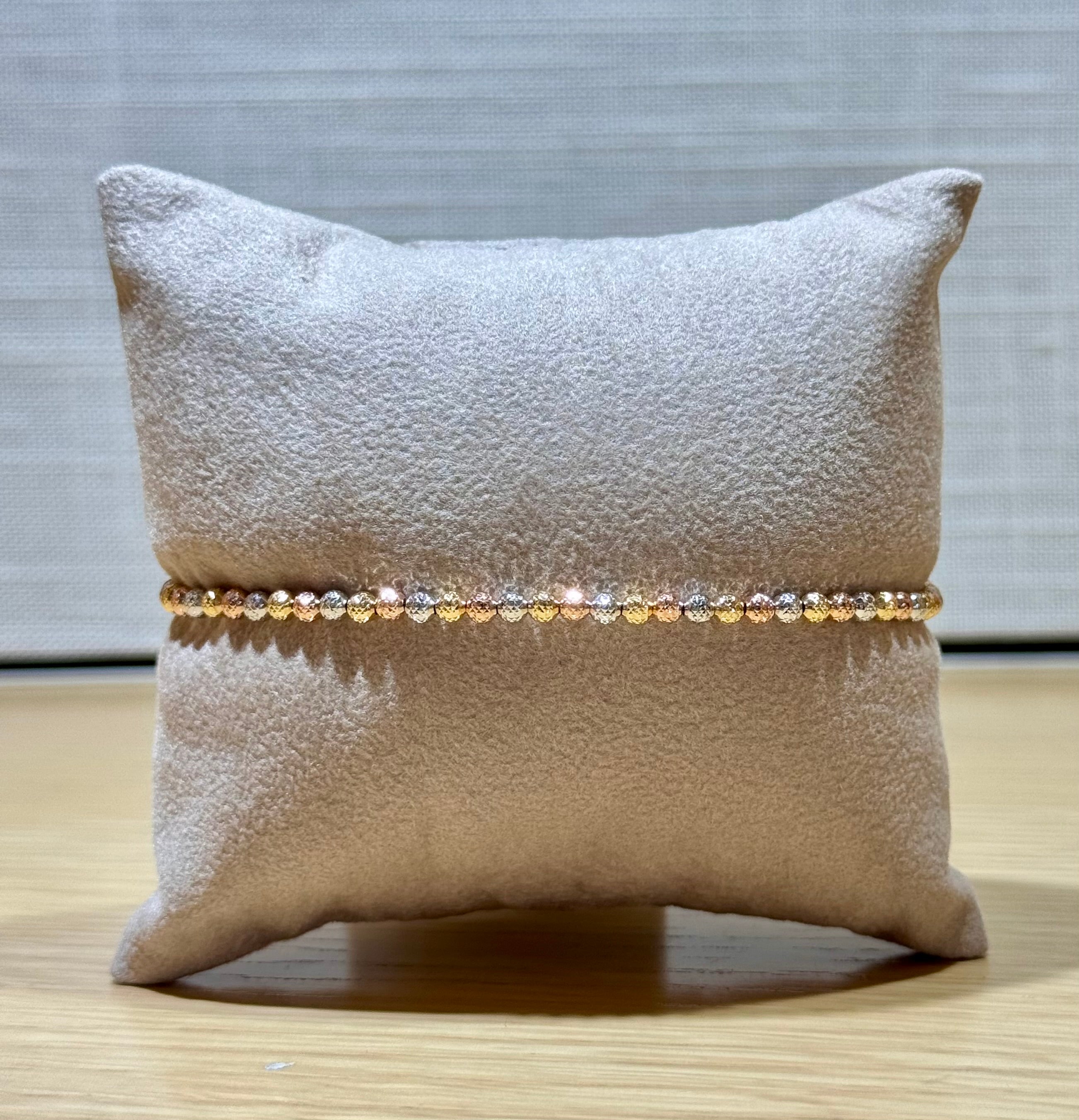 Bracciale Milleluci in Oro 18kt (oro giallo, bianco e rosa)