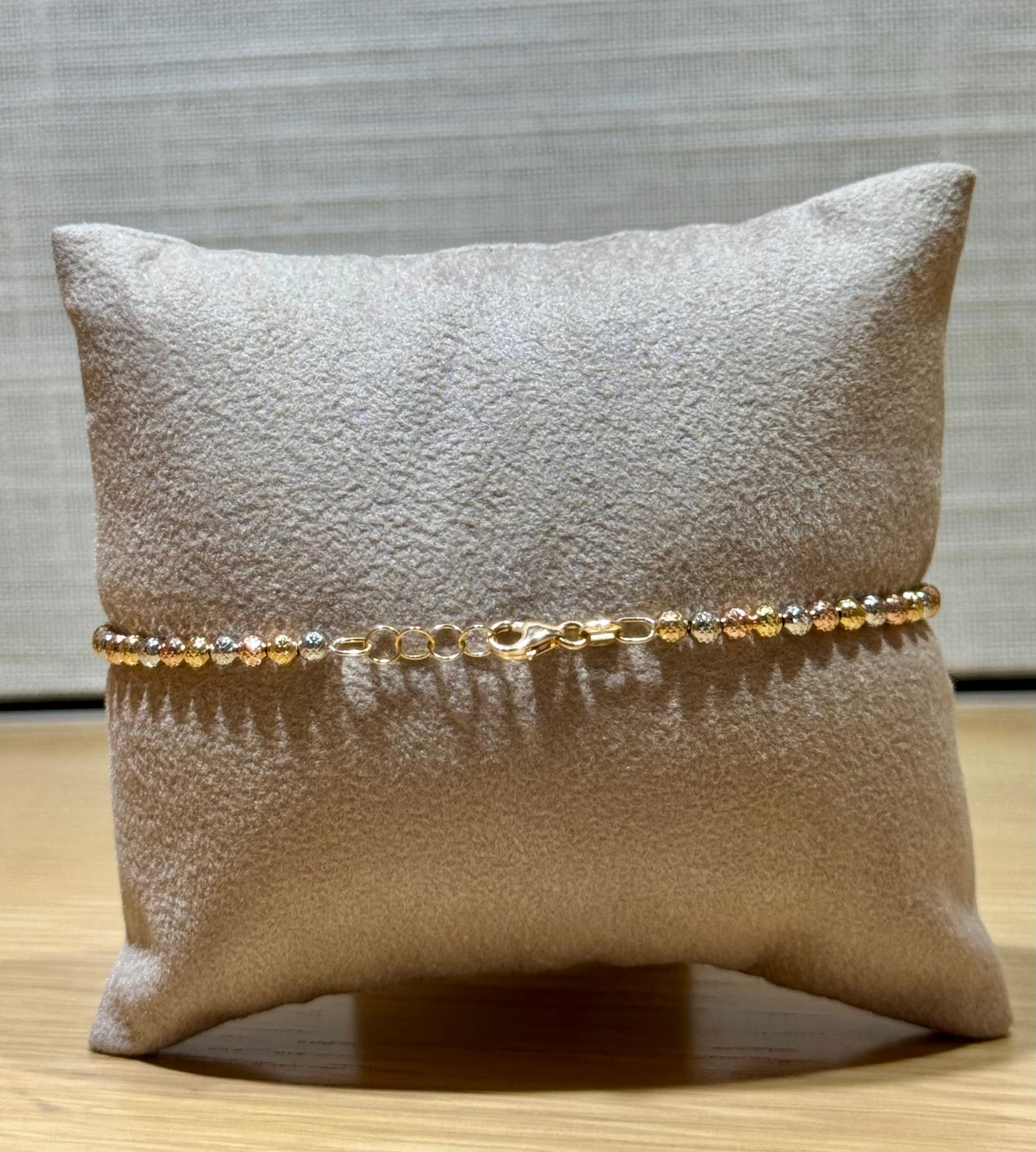 Bracciale Milleluci in Oro 18kt (oro giallo, bianco e rosa)