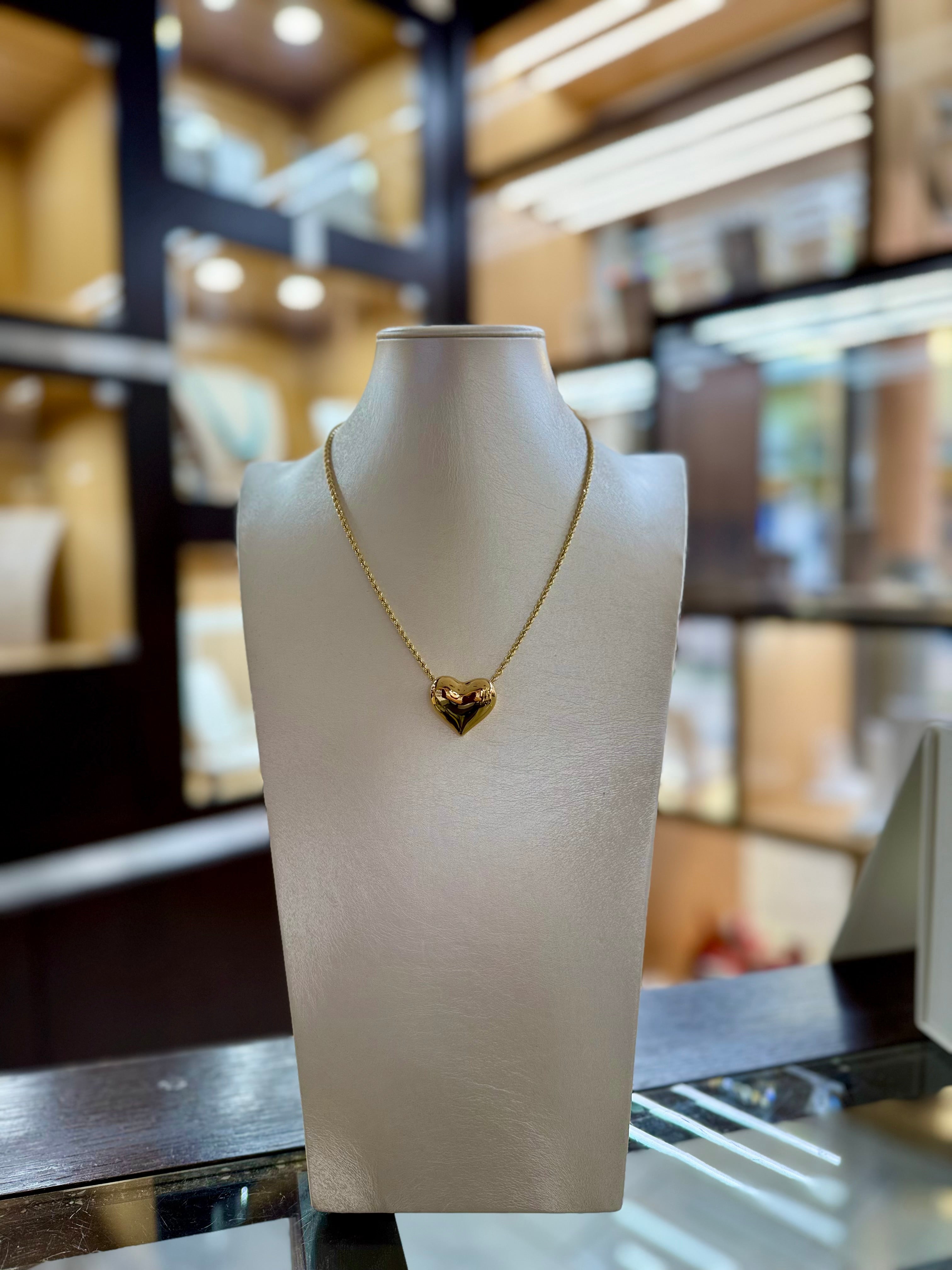 Collana Cuore Grande con Funetta
