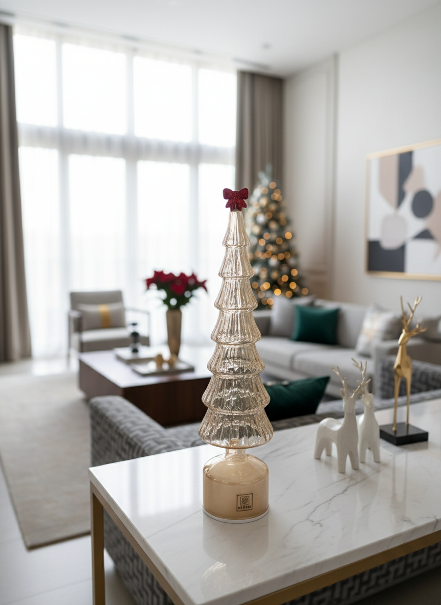 Albero in vetro grande