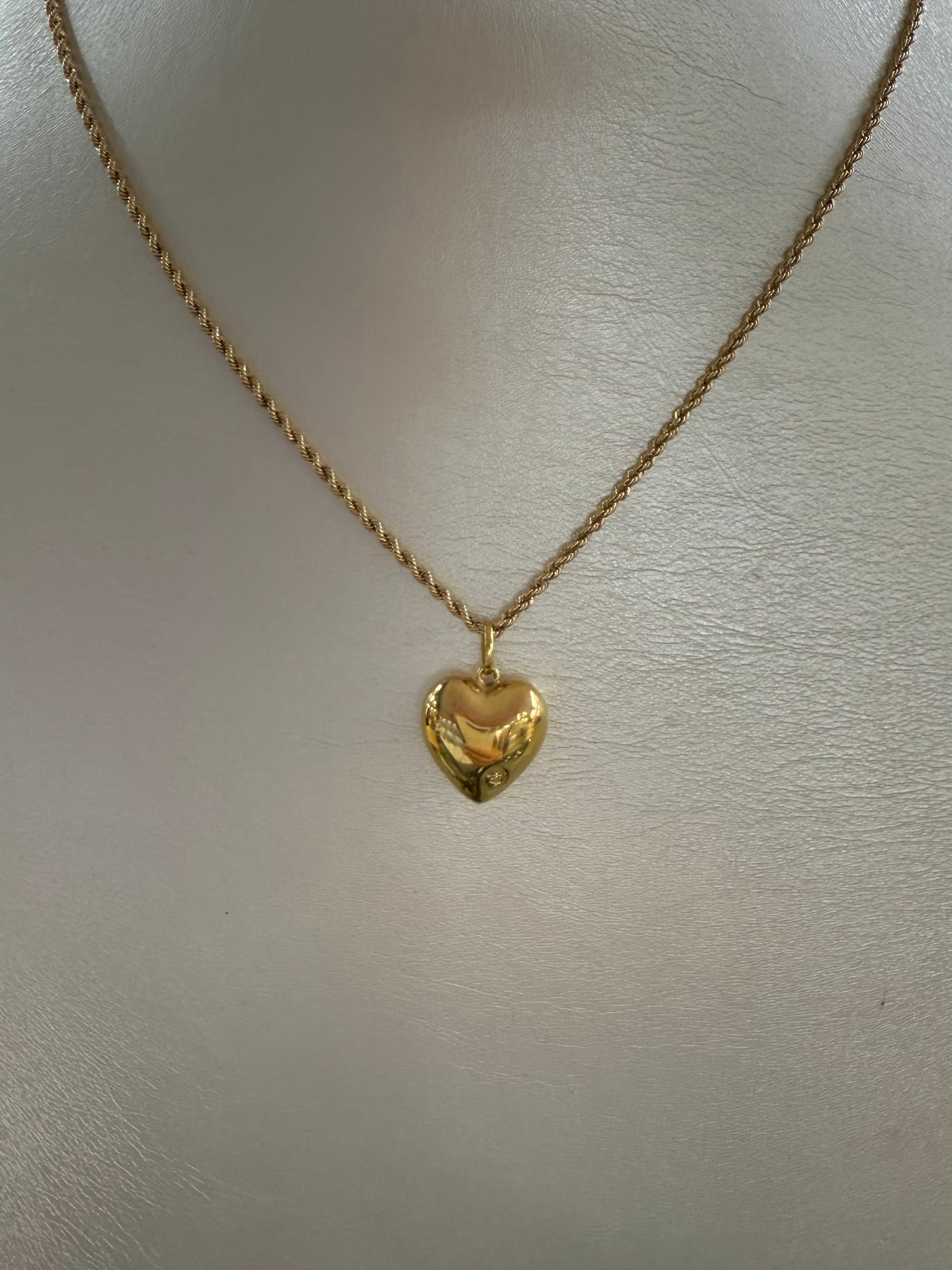 Collana Cuore Piccolo con Funetta
