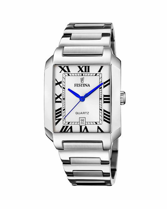 On the Square – Orologio in acciaio da uomo