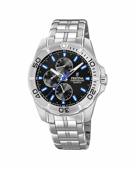 Multifunction – Orologio multifunzione nero