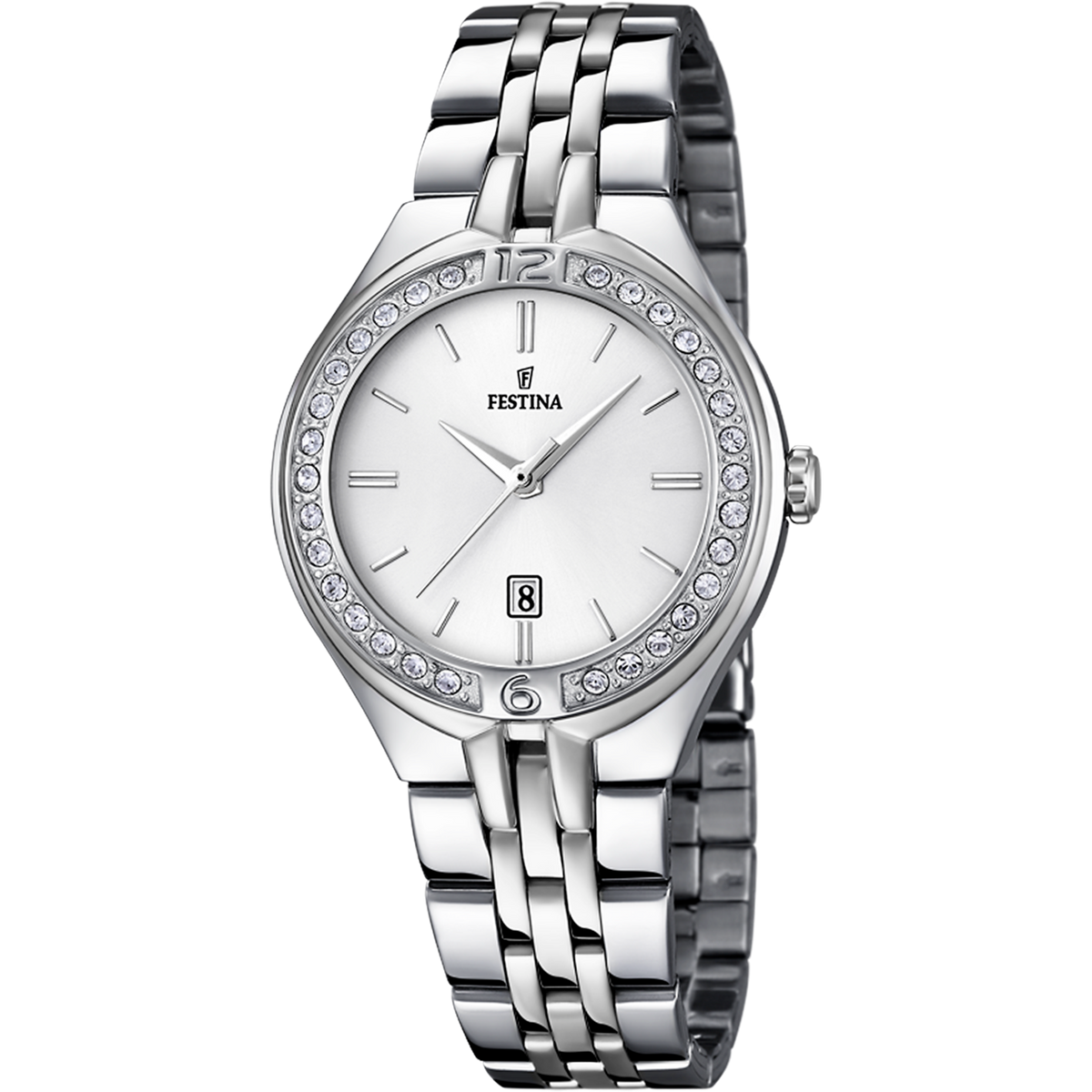 Orologio Festina F16867/1, vista del quadrante e del bracciale