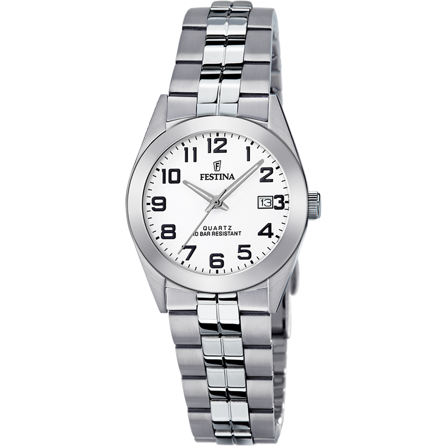 Orologio Festina F20438/1, vista del quadrante e del bracciale