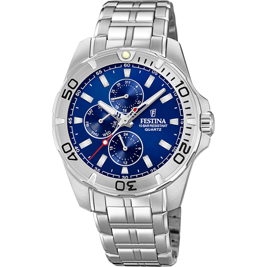 Multifunction – Orologio multifunzione blu