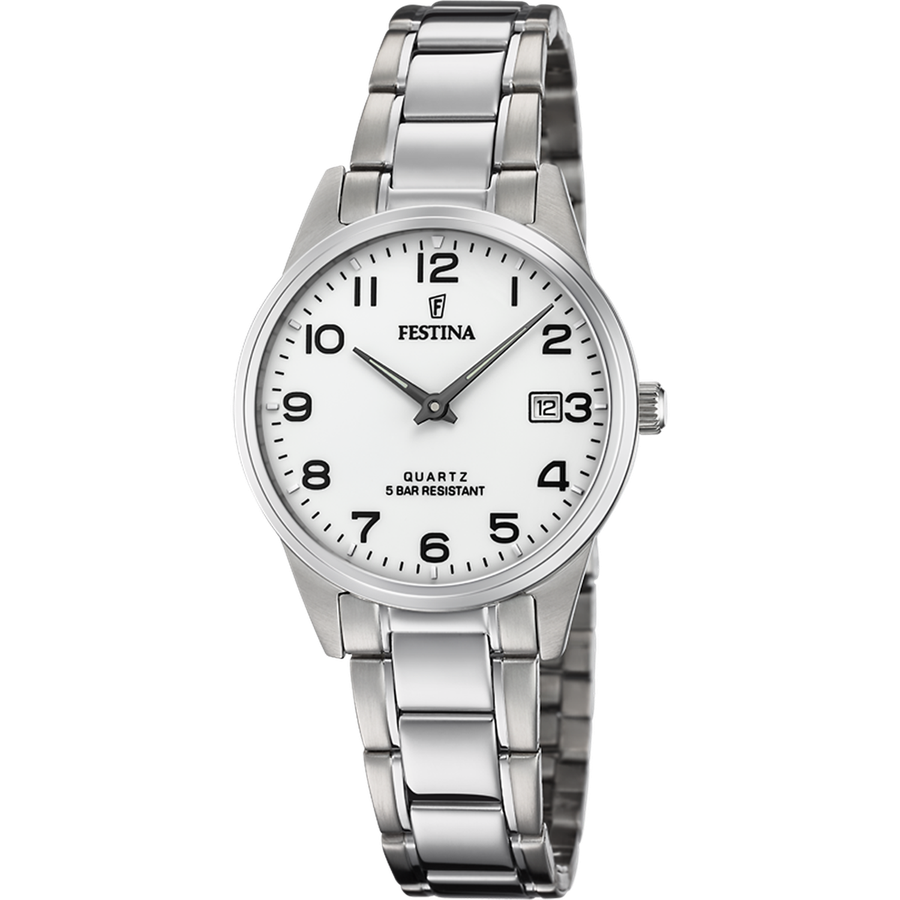 Orologio Festina F20509/1, vista del quadrante e del bracciale