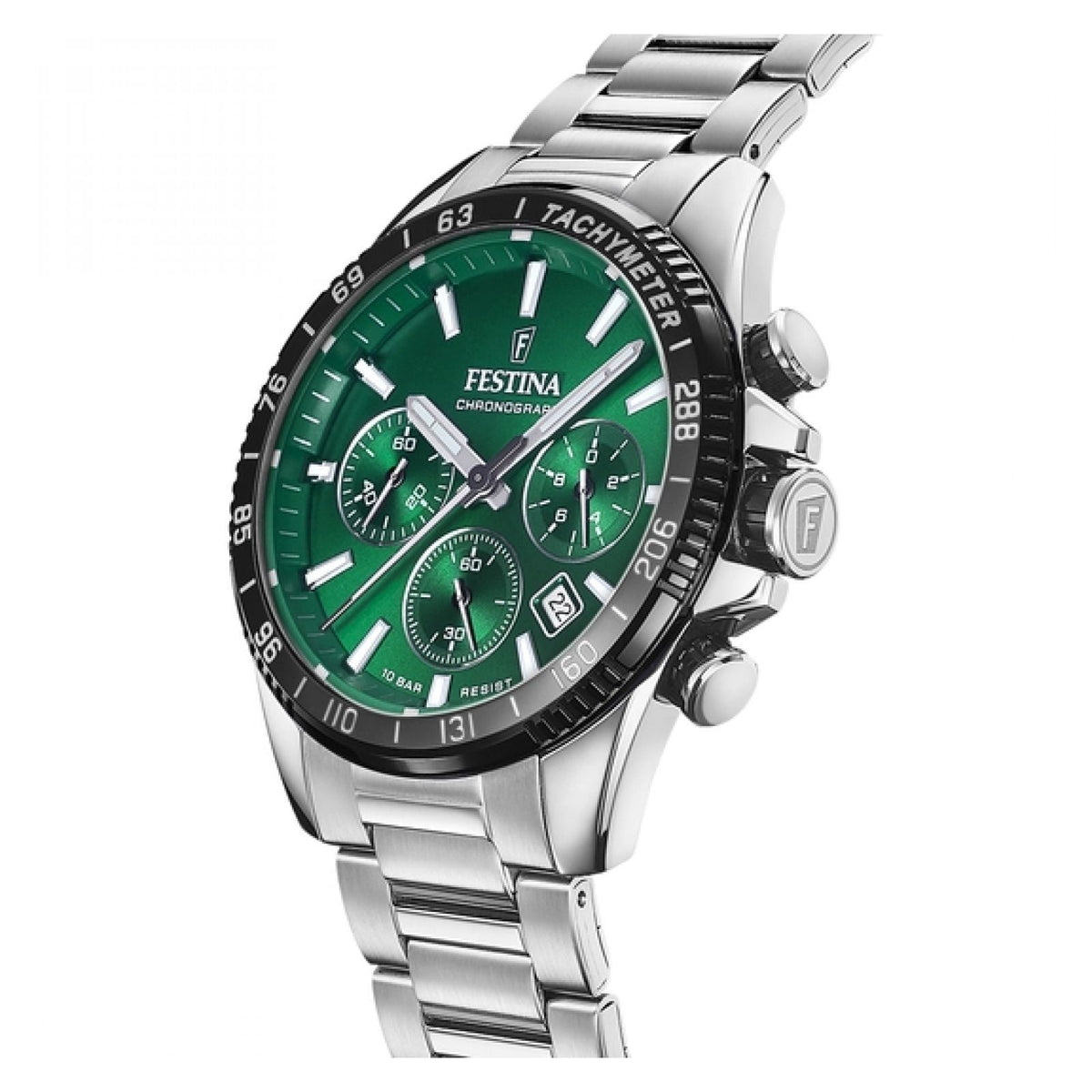Timeless Chronograph – Orologio cronografo verde