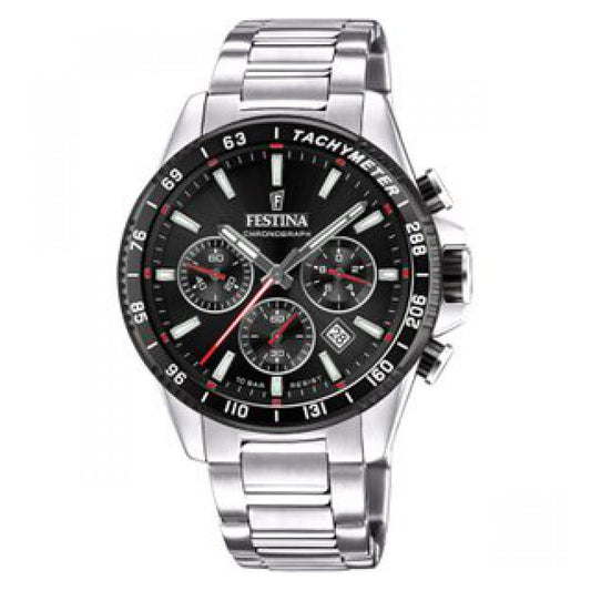 Timeless Chronograph – Orologio cronografo nero