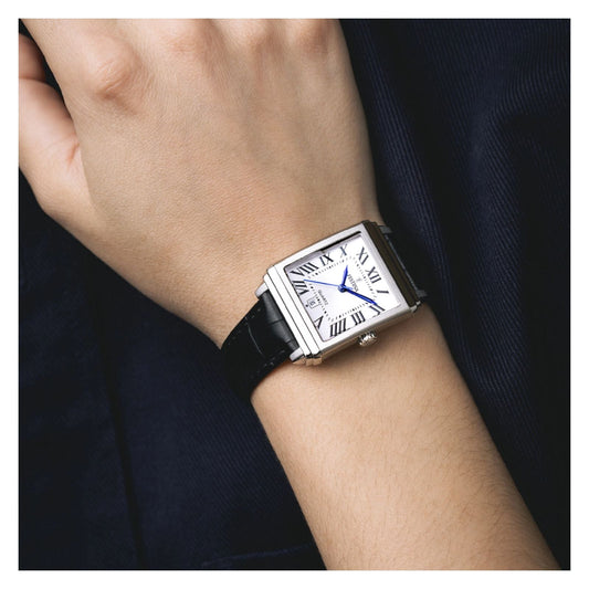 On the Square – Orologio da donna con cinturino in pelle