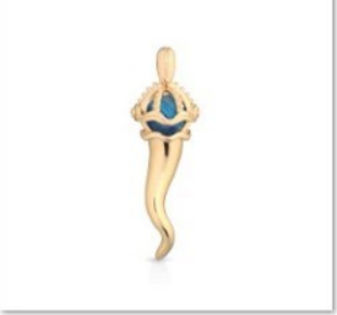 Gisel – Ciondolo decorativo blu – foto catalogo