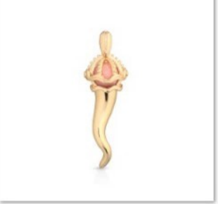 Gisel – Ciondolo decorativo rosa – foto catalogo
