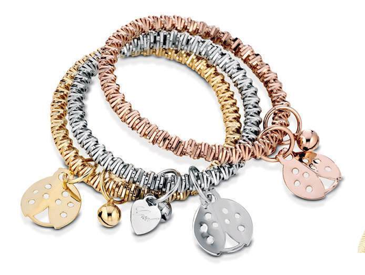 Gisel – Modello nelle tre finiture bianco, oro e rosé