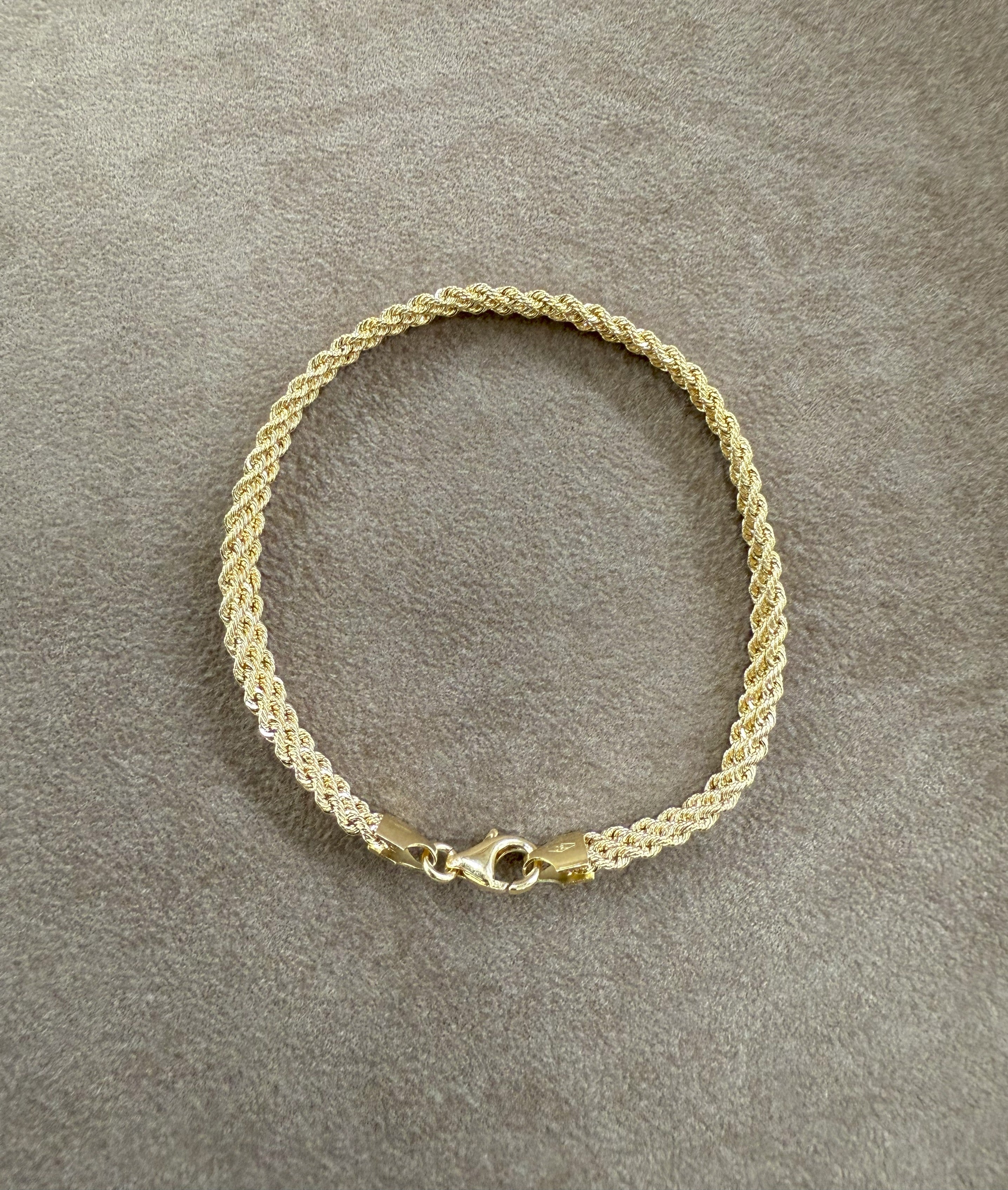 Bracciale Intrecciato in Oro 18 Kt