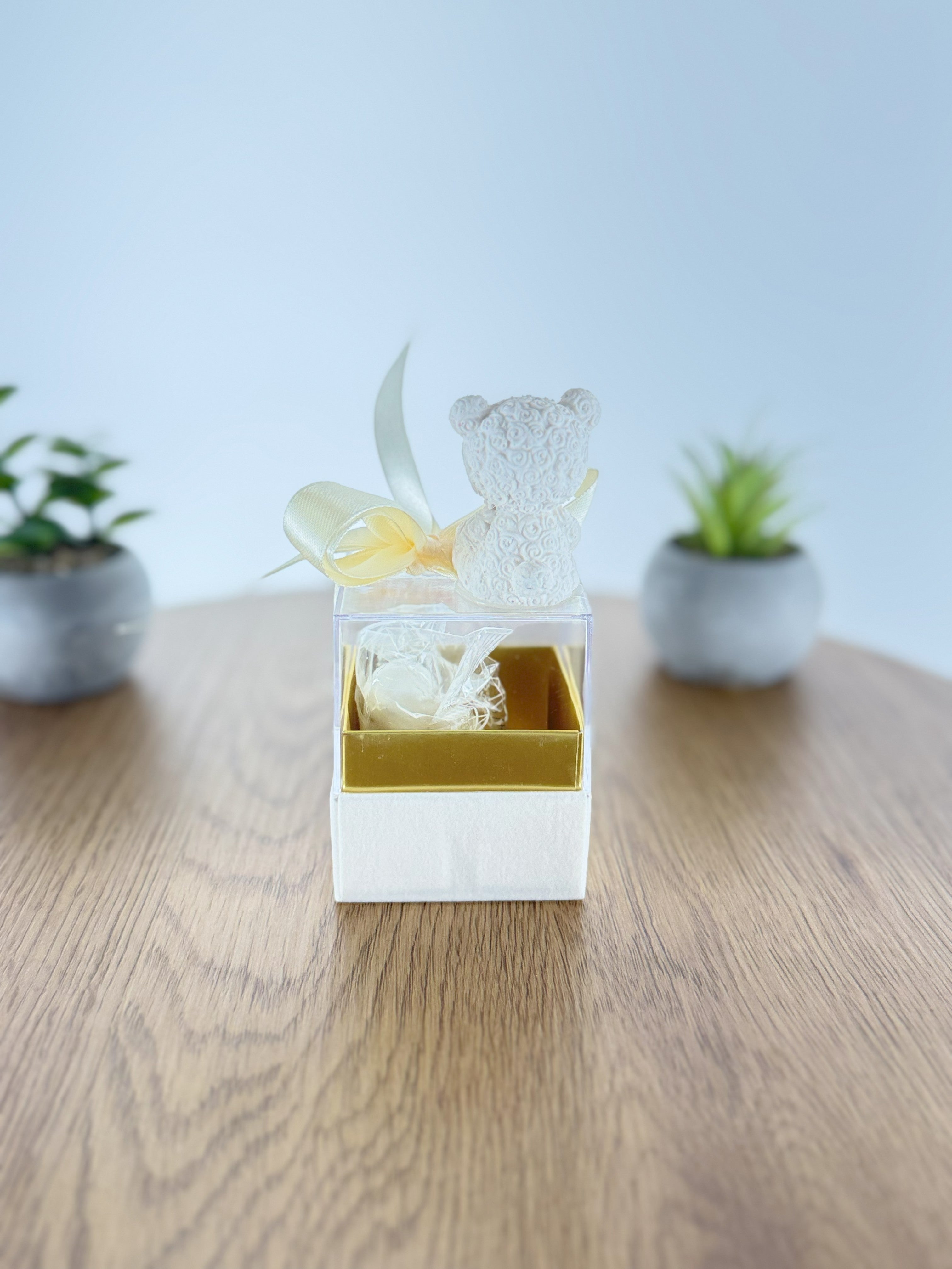 Bomboniera Con Orsetto In Ceramica