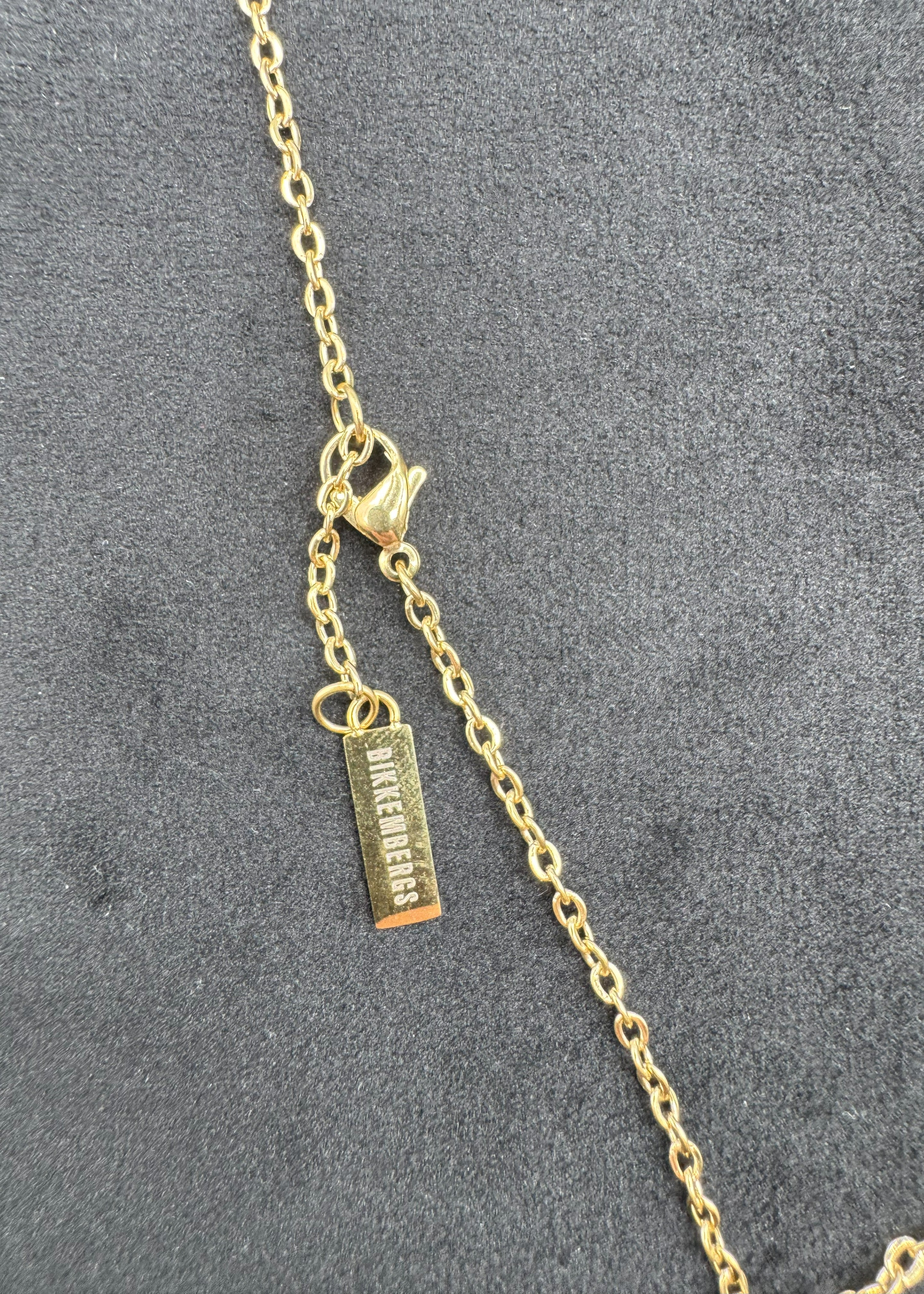 Collana Uomo Con Medaglietta E Diamante 0.01 Ct