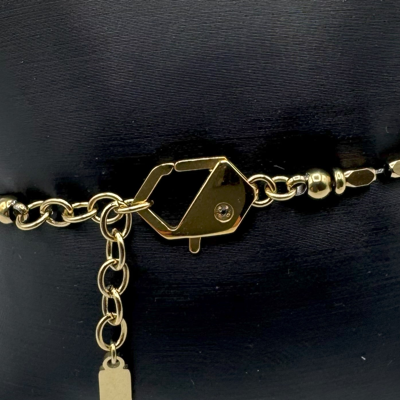 Bracciale Bikkembergs In Acciao Con Diamante Nero Da 0,01Ct