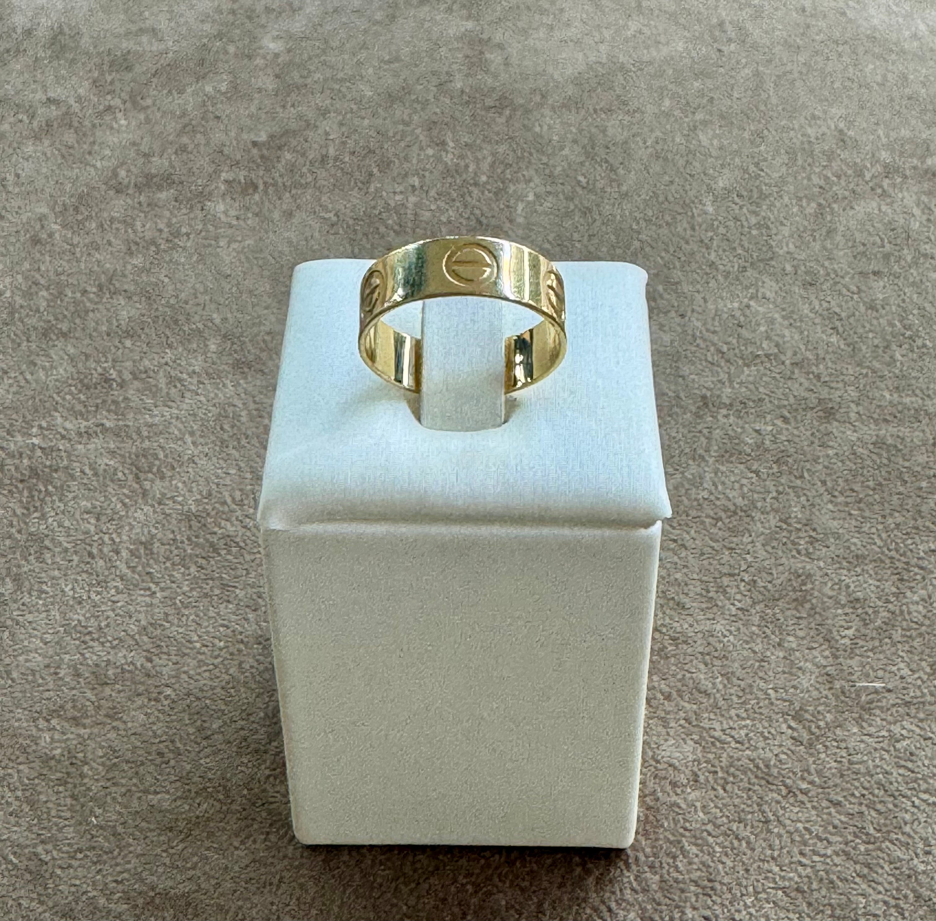 Anello a fascia in Oro 18kt