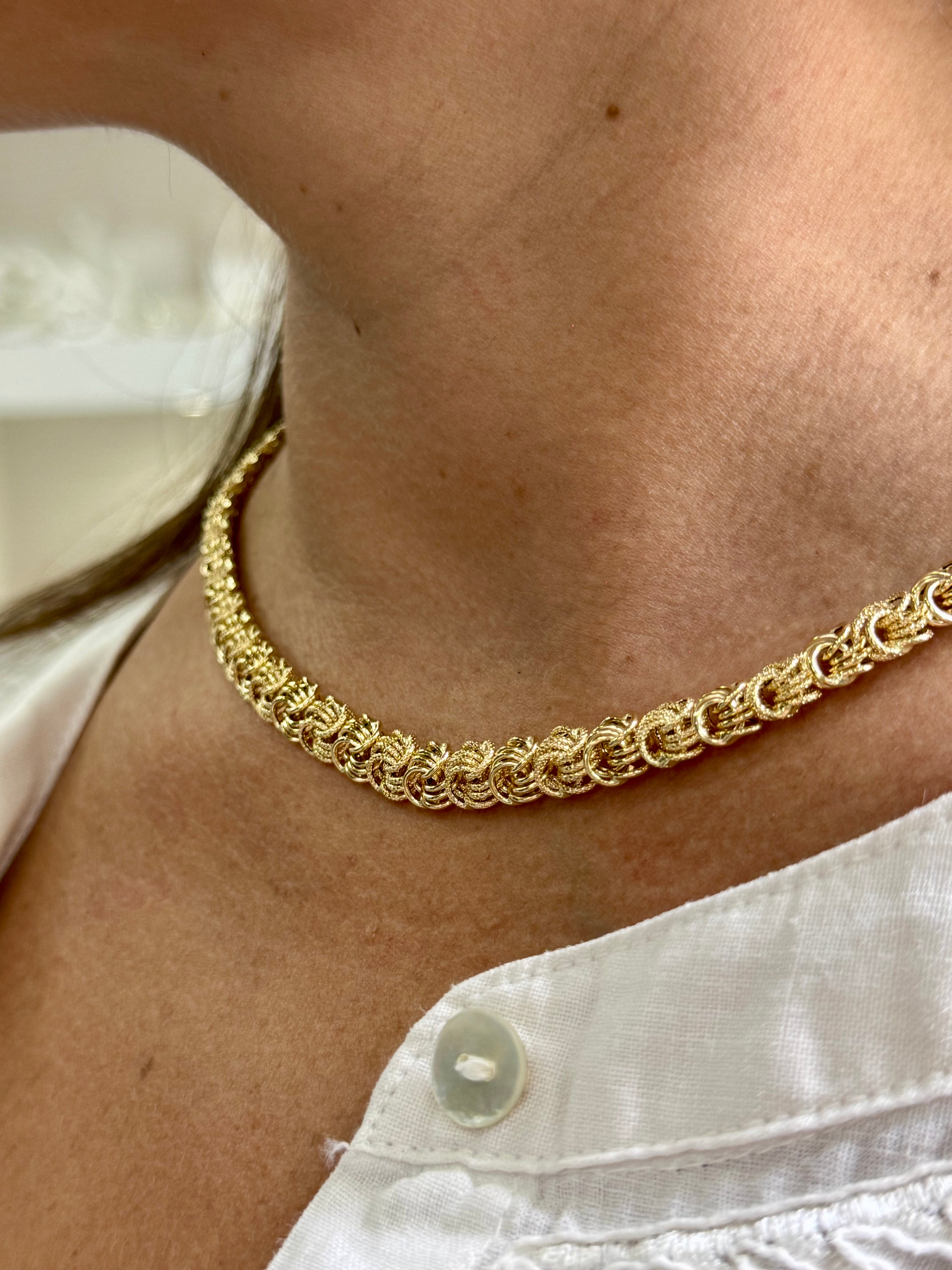 Collana a catena in Oro 18kt