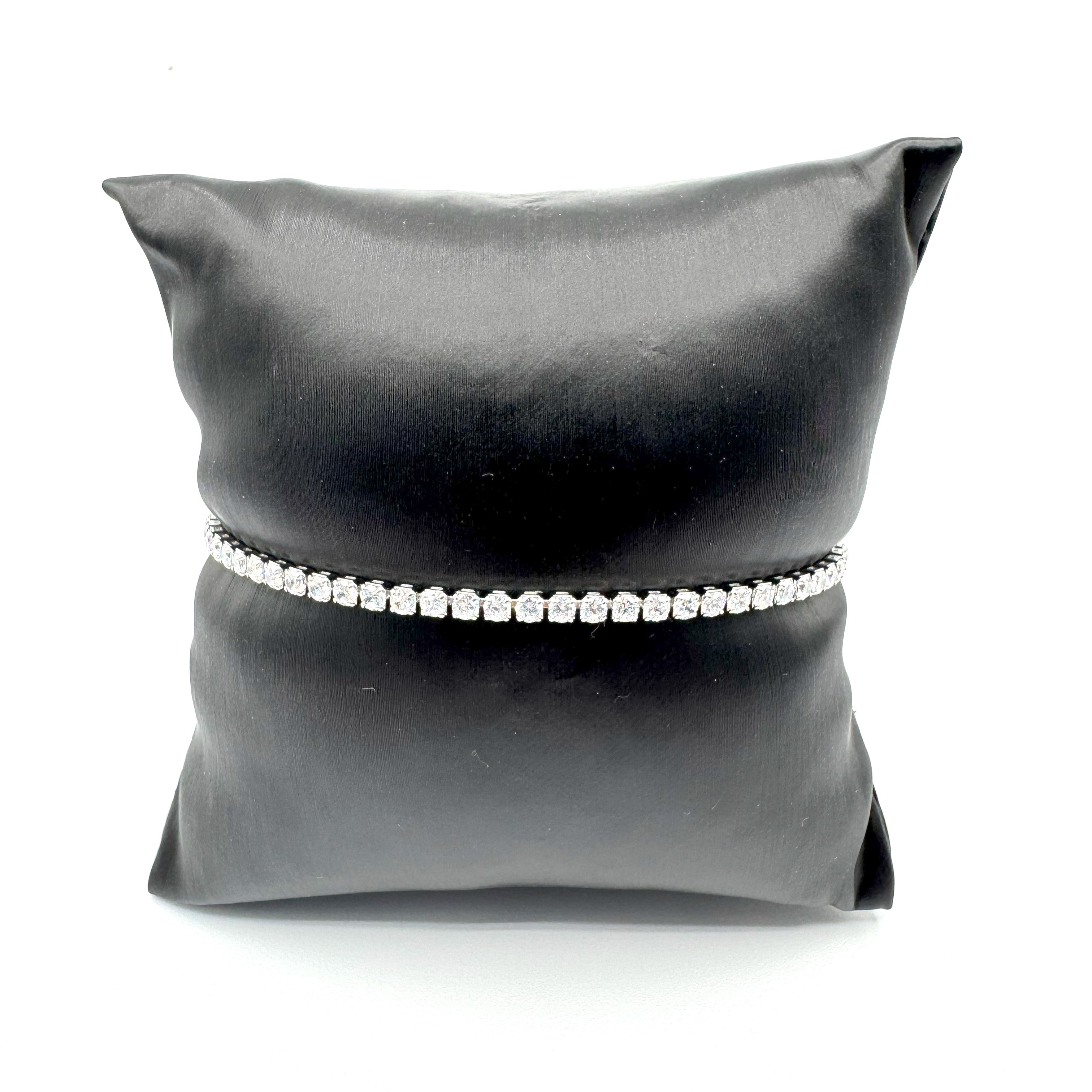 Bracciale In Acciaio Tennis Zirconato Art.AM087